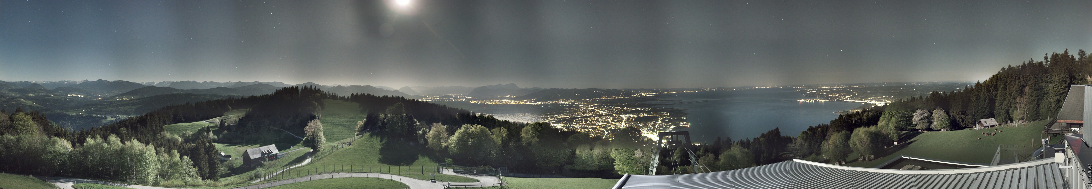 Archiv Foto Webcam Bregenz: Bergstation Pfänderbahn