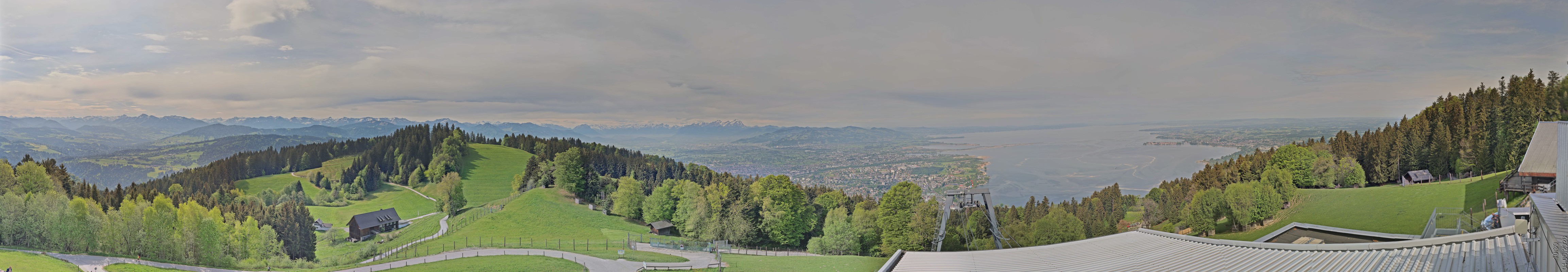 Archiv Foto Webcam Bregenz: Bergstation Pfänderbahn
