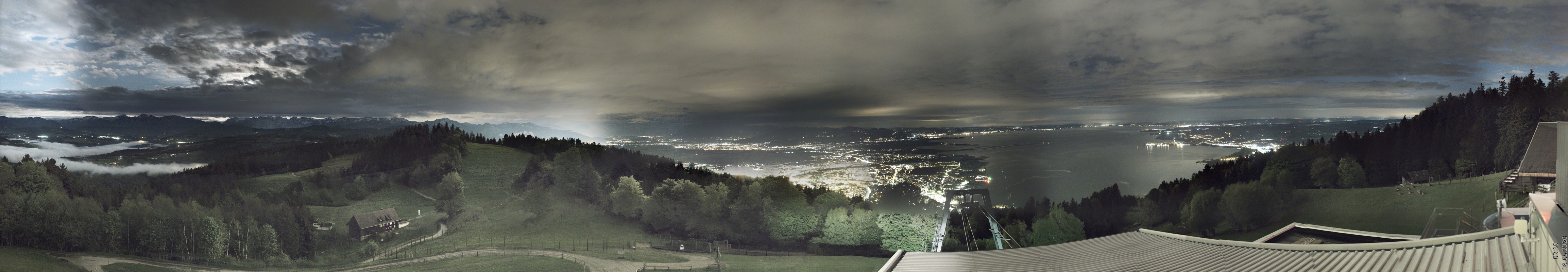 Archiv Foto Webcam Bregenz: Bergstation Pfänderbahn
