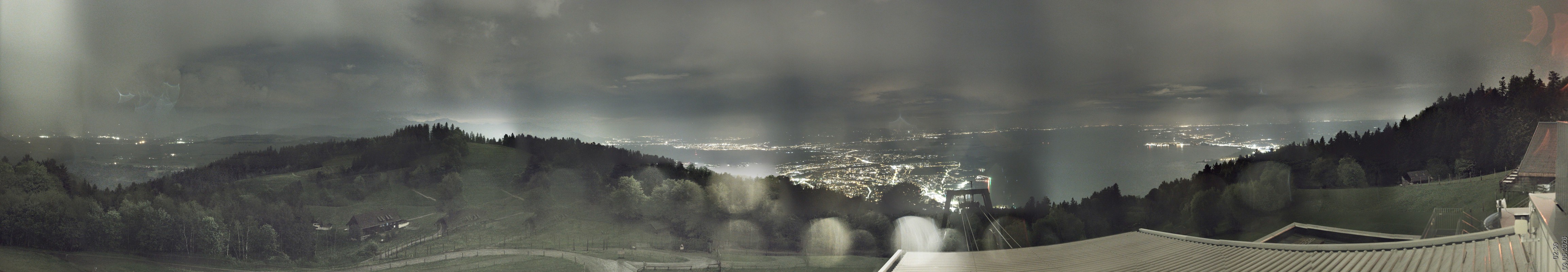 Archiv Foto Webcam Bregenz: Bergstation Pfänderbahn