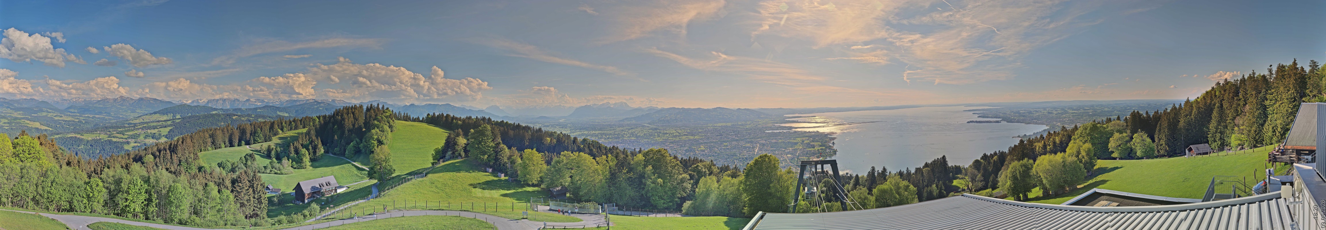 Archiv Foto Webcam Bregenz: Bergstation Pfänderbahn