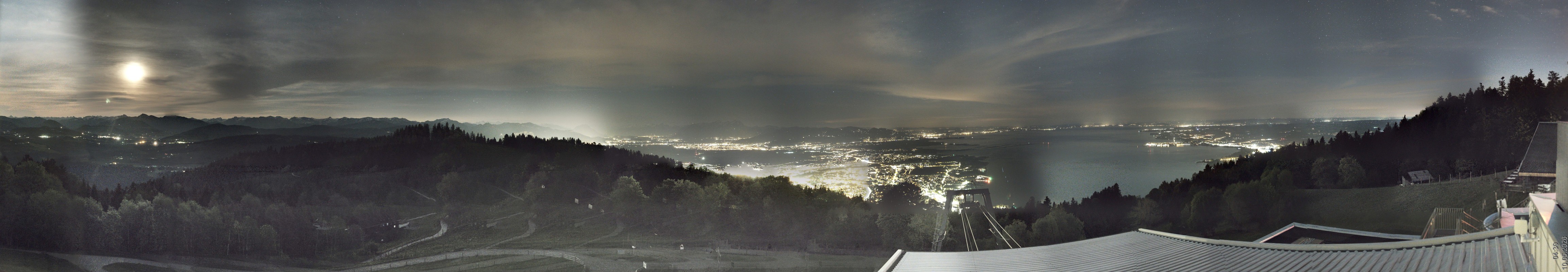 Archiv Foto Webcam Bregenz: Bergstation Pfänderbahn