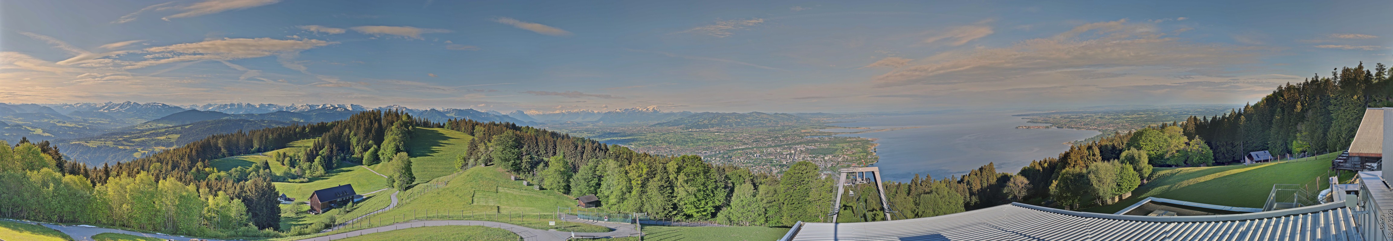 Archiv Foto Webcam Bregenz: Bergstation Pfänderbahn