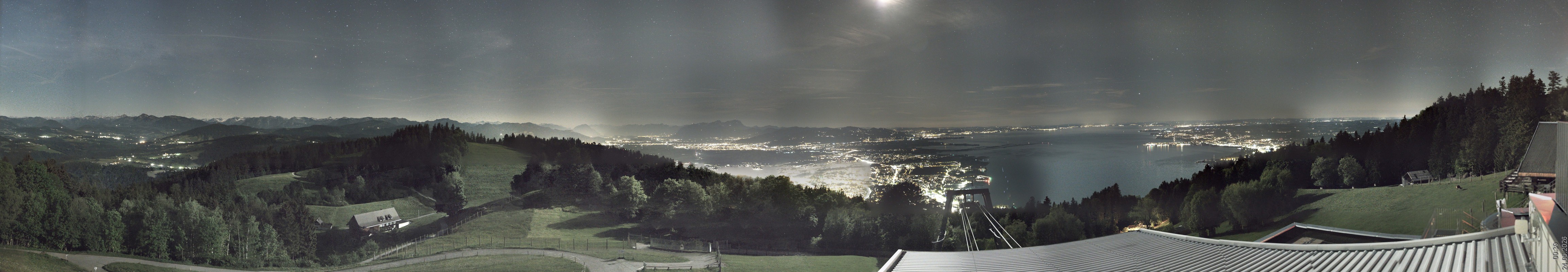 Archiv Foto Webcam Bregenz: Bergstation Pfänderbahn