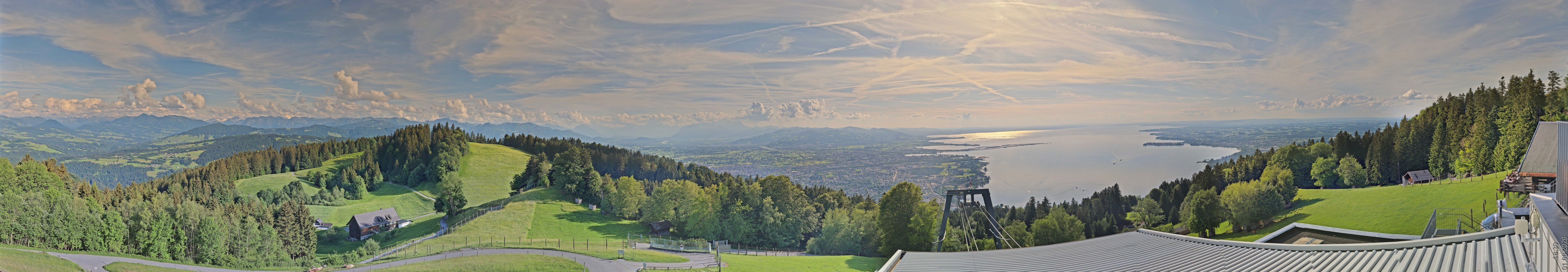 Archiv Foto Webcam Bregenz: Bergstation Pfänderbahn