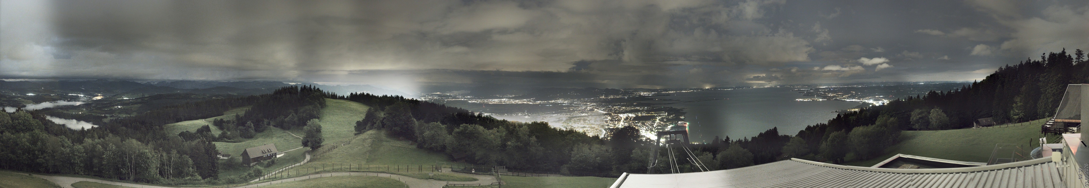 Archiv Foto Webcam Bregenz: Bergstation Pfänderbahn