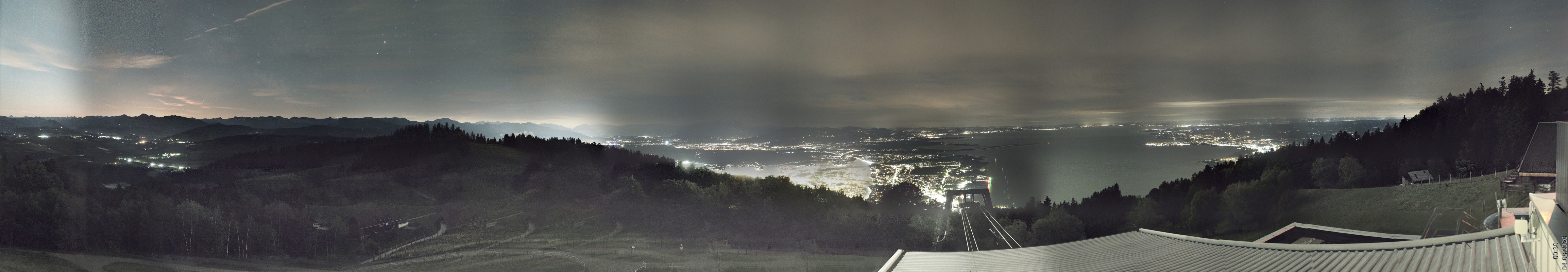 Archiv Foto Webcam Bregenz: Bergstation Pfänderbahn