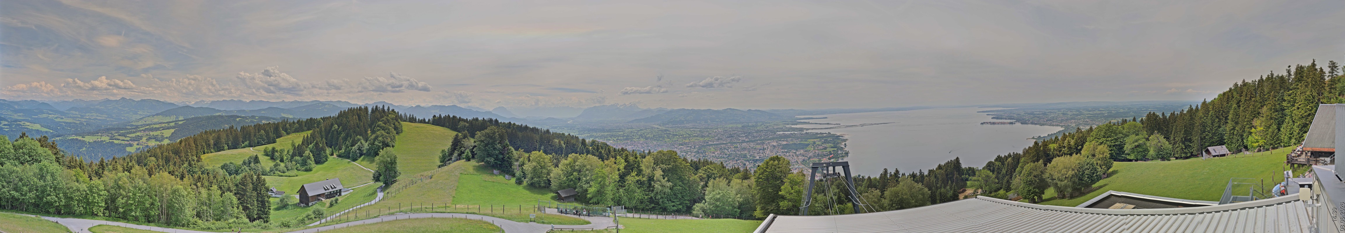 Archiv Foto Webcam Bregenz: Bergstation Pfänderbahn
