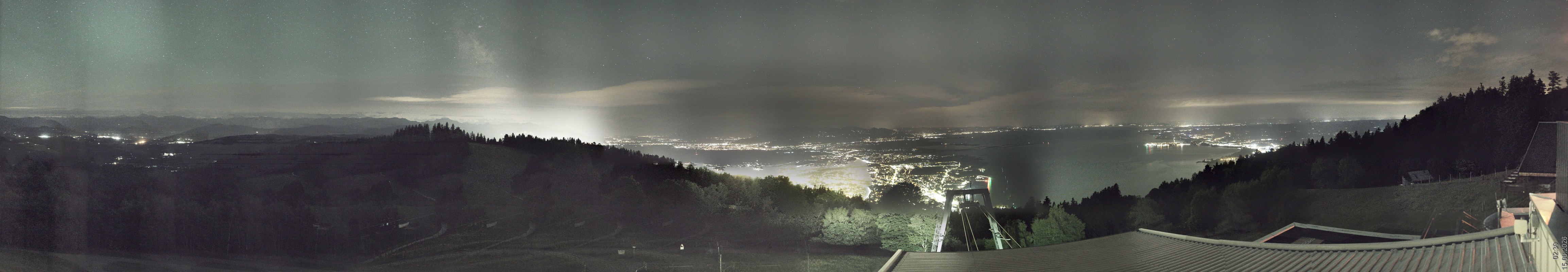 Archiv Foto Webcam Bregenz: Bergstation Pfänderbahn