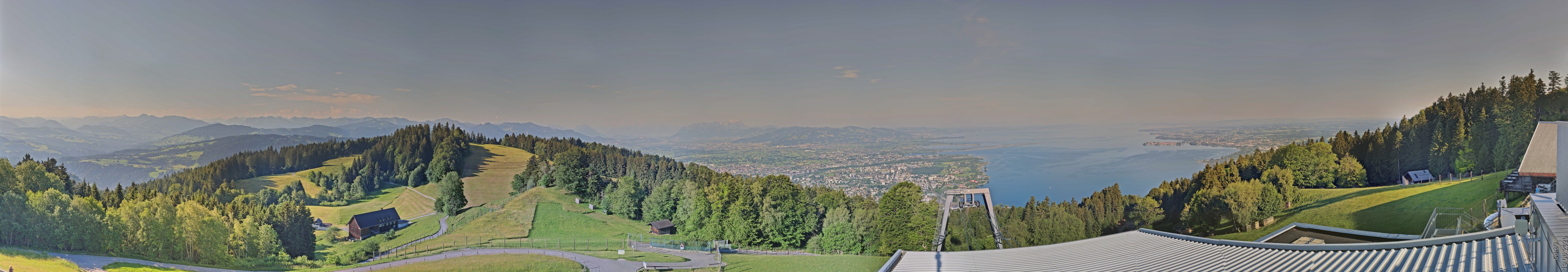 Archiv Foto Webcam Bregenz: Bergstation Pfänderbahn