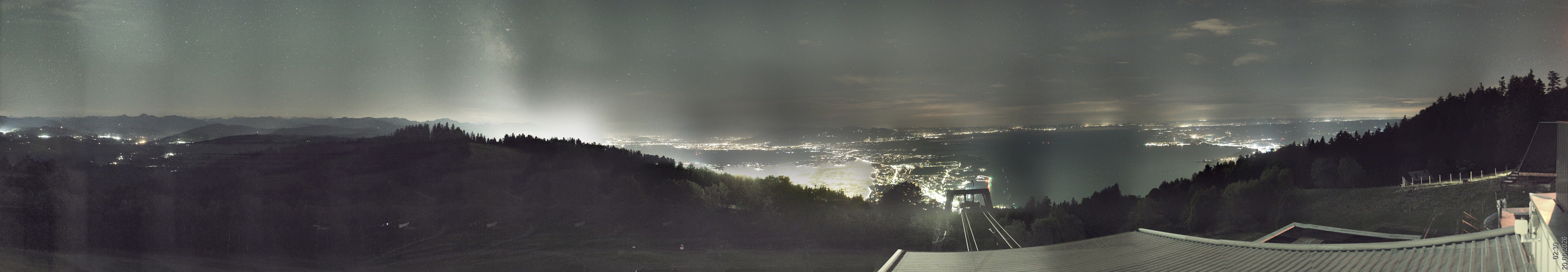 Archiv Foto Webcam Bregenz: Bergstation Pfänderbahn