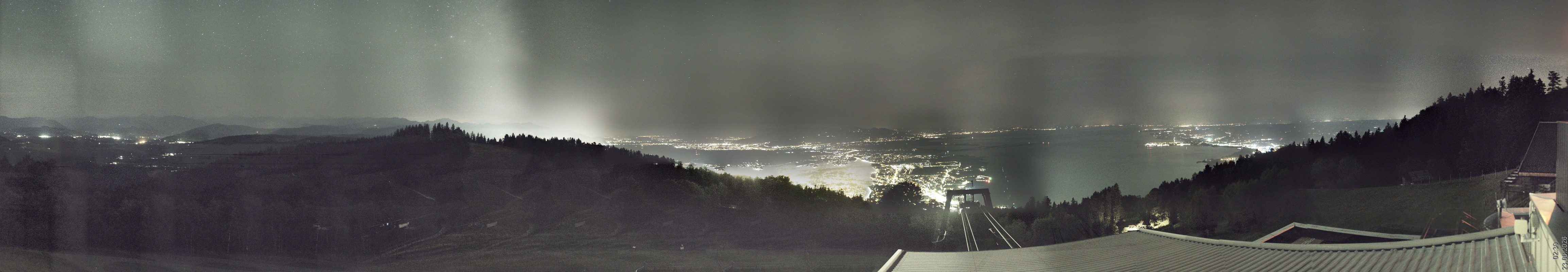 Archiv Foto Webcam Bregenz: Bergstation Pfänderbahn