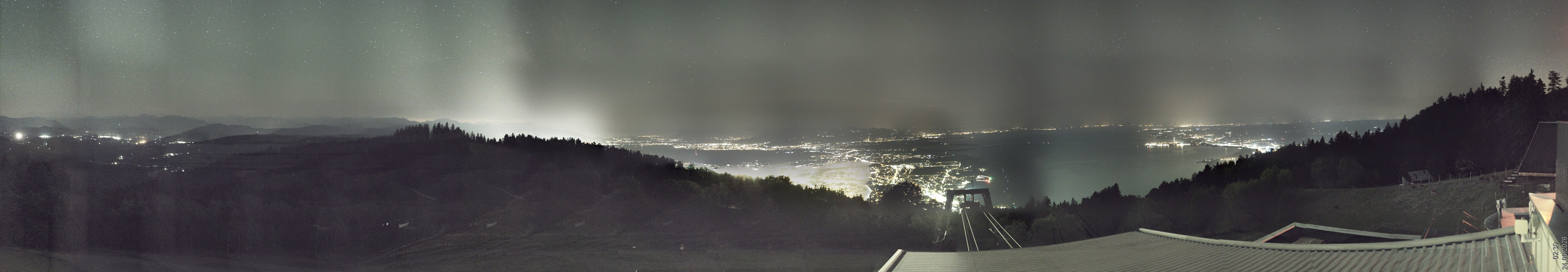 Archiv Foto Webcam Bregenz: Bergstation Pfänderbahn