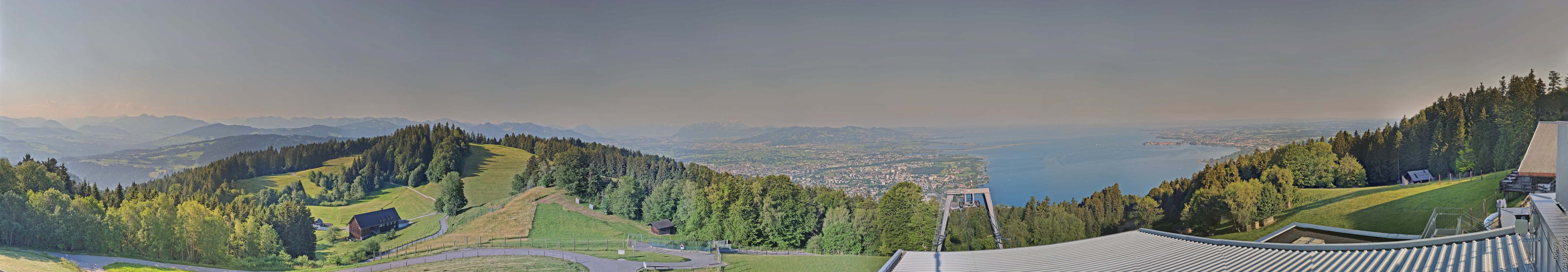 Archiv Foto Webcam Bregenz: Bergstation Pfänderbahn
