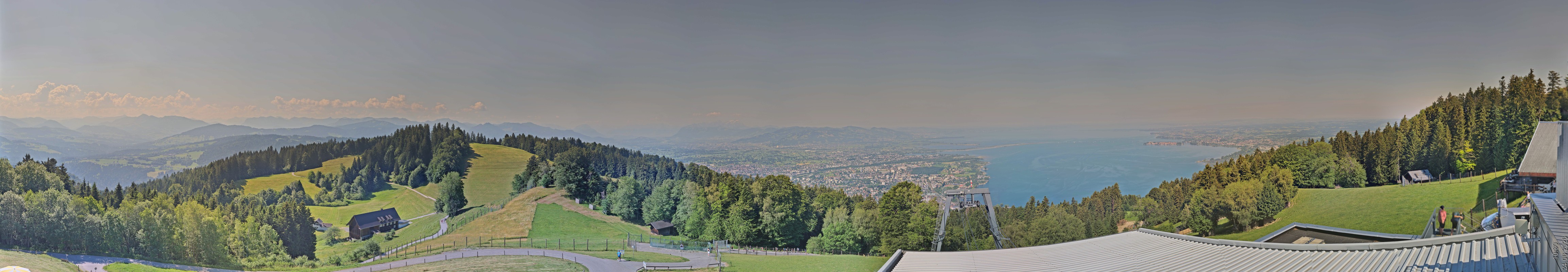 Archiv Foto Webcam Bregenz: Bergstation Pfänderbahn