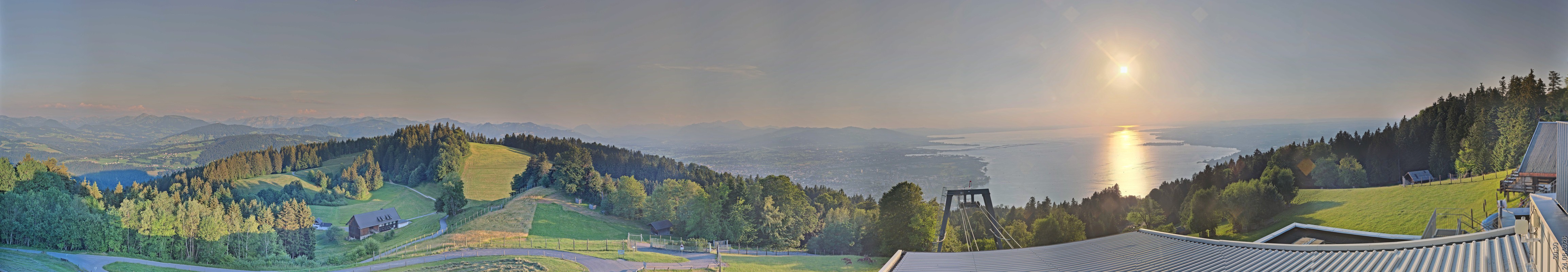 Archiv Foto Webcam Bregenz: Bergstation Pfänderbahn