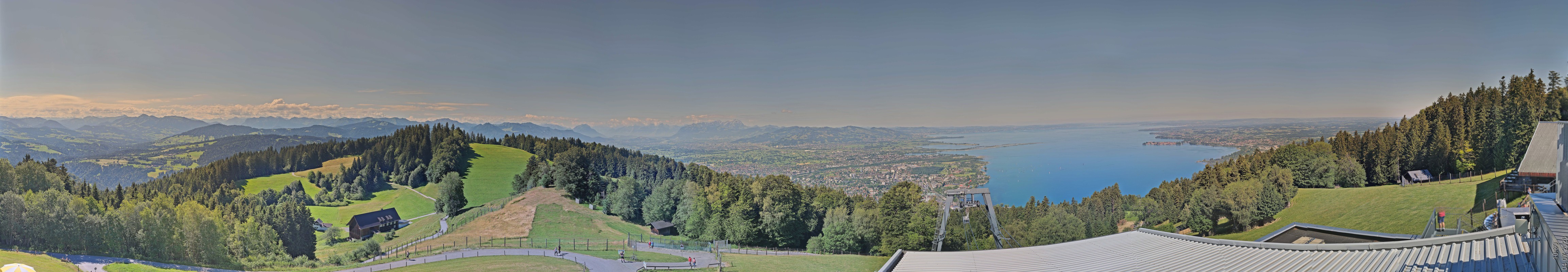 Archiv Foto Webcam Bregenz: Bergstation Pfänderbahn