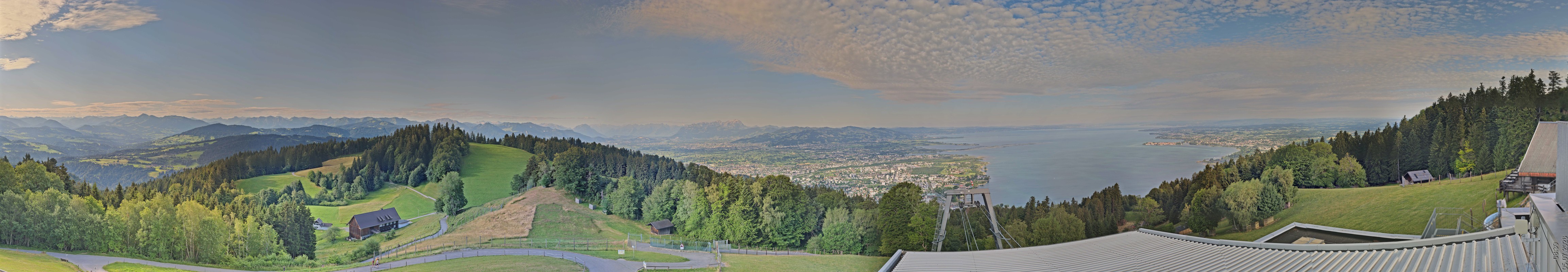 Archiv Foto Webcam Bregenz: Bergstation Pfänderbahn