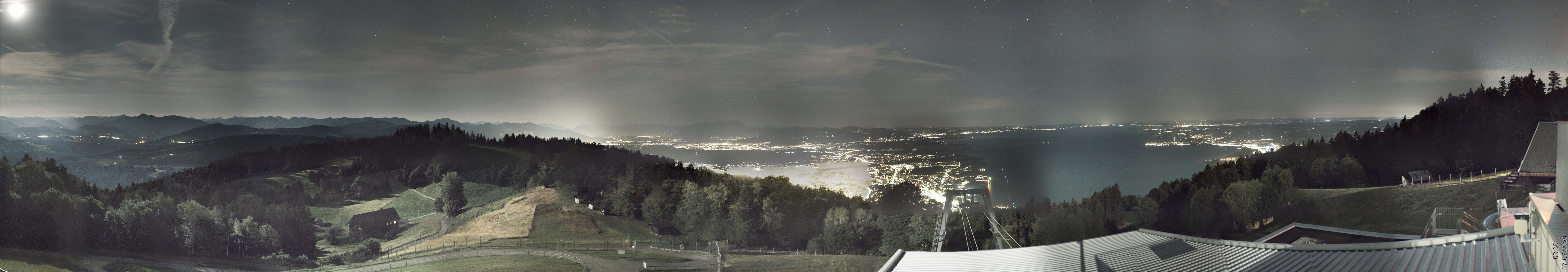 Archiv Foto Webcam Bregenz: Bergstation Pfänderbahn
