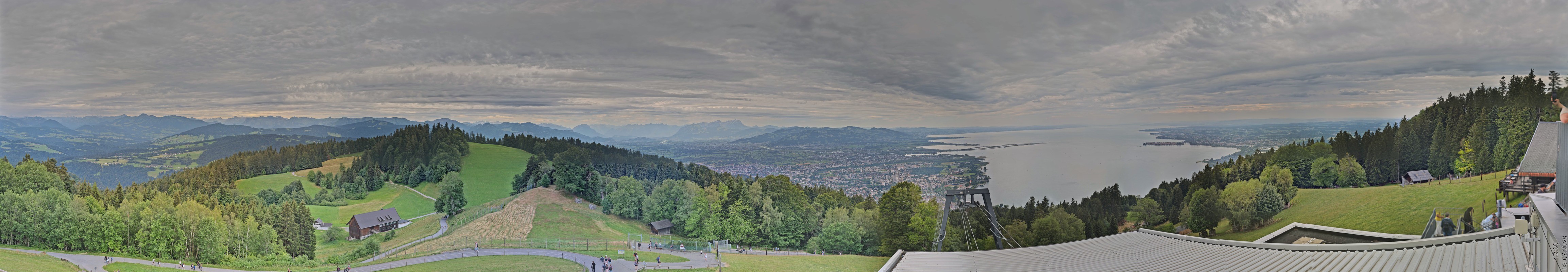 Archiv Foto Webcam Bregenz: Bergstation Pfänderbahn