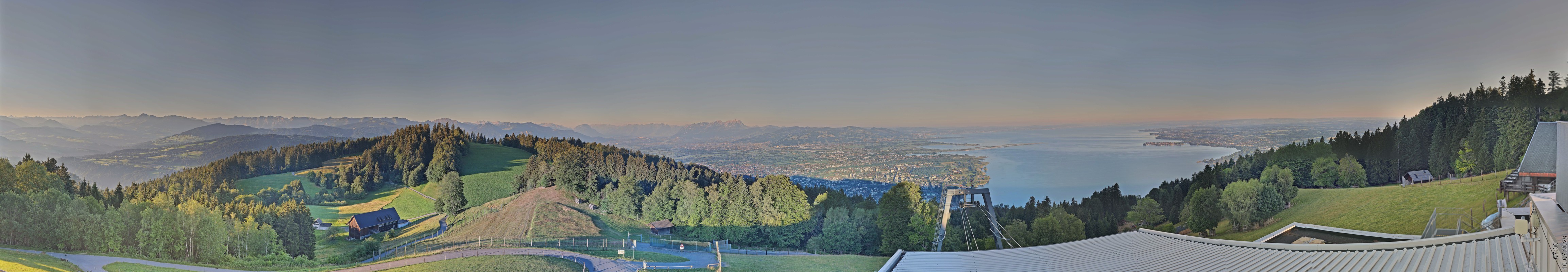 Archiv Foto Webcam Bregenz: Bergstation Pfänderbahn