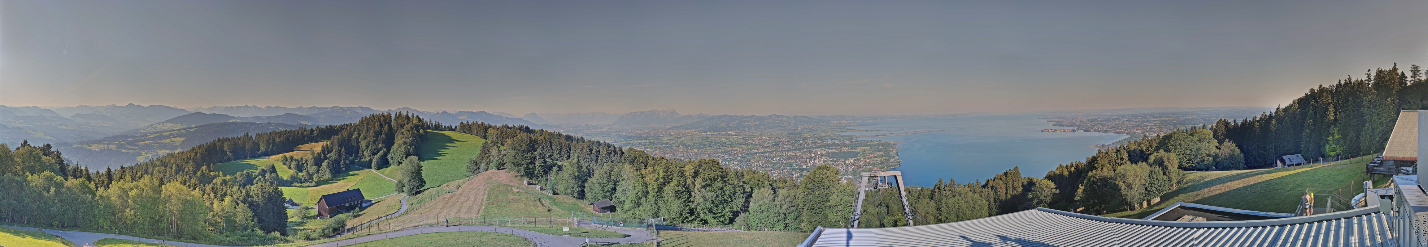 Archiv Foto Webcam Bregenz: Bergstation Pfänderbahn
