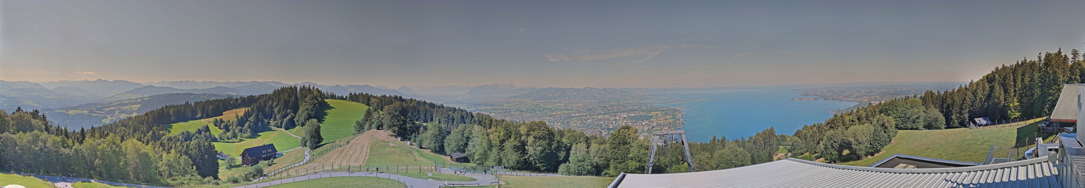Archiv Foto Webcam Bregenz: Bergstation Pfänderbahn