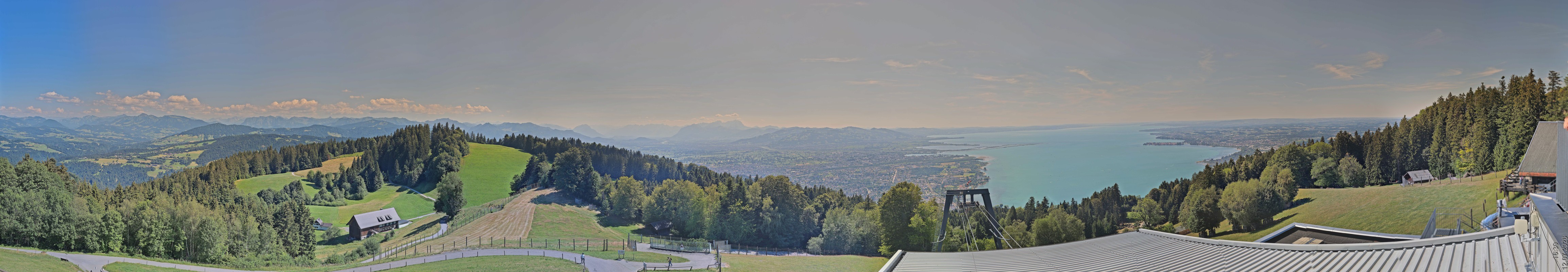 Archived image Webcam Top Station Pfänderbahn