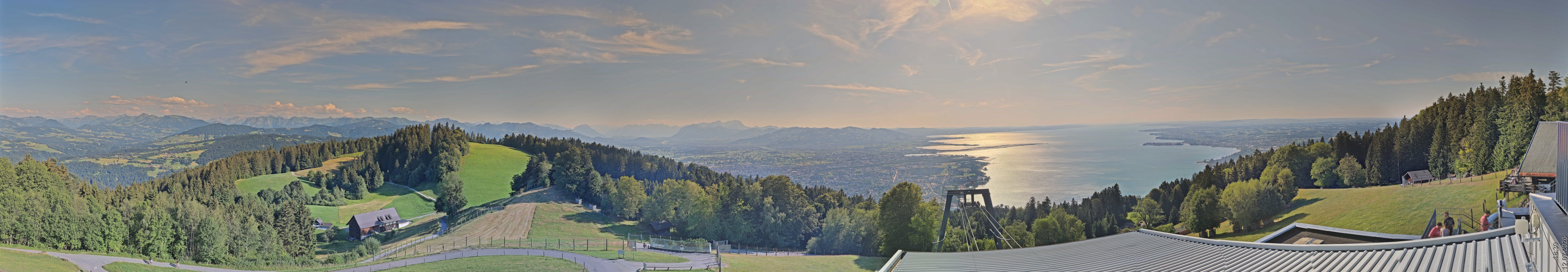 Archived image Webcam Top Station Pfänderbahn