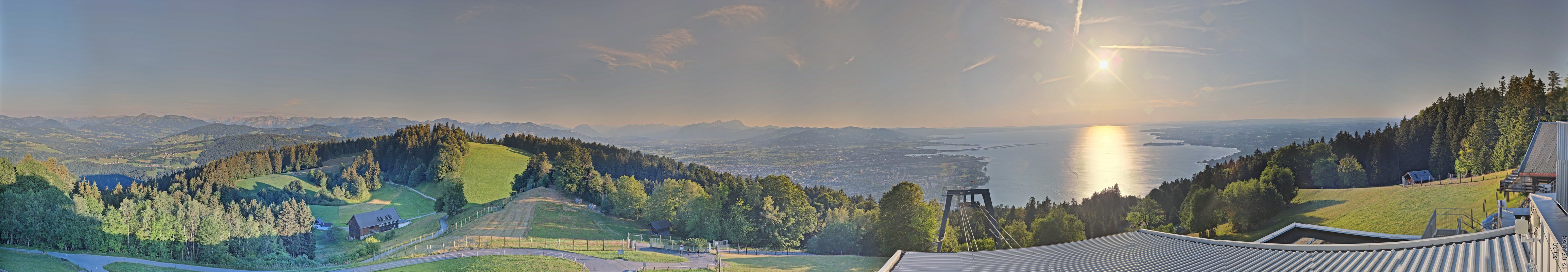 Archiv Foto Webcam Bregenz: Bergstation Pfänderbahn