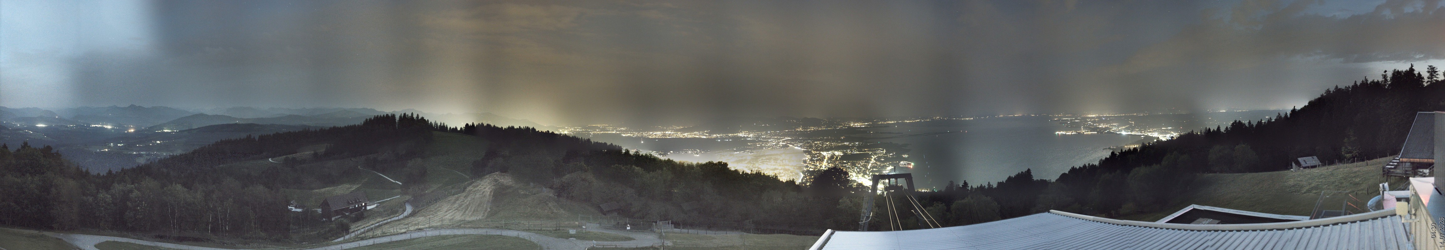 Archiv Foto Webcam Bregenz: Bergstation Pfänderbahn
