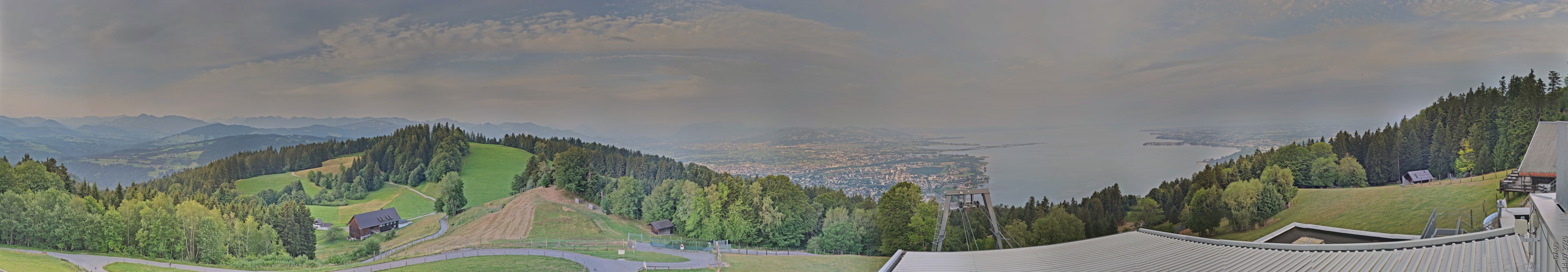 Archiv Foto Webcam Bregenz: Bergstation Pfänderbahn