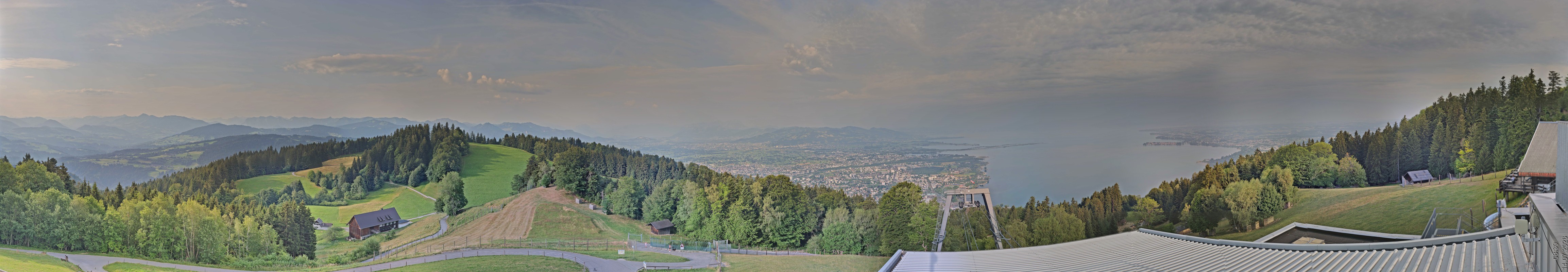 Archiv Foto Webcam Bregenz: Bergstation Pfänderbahn