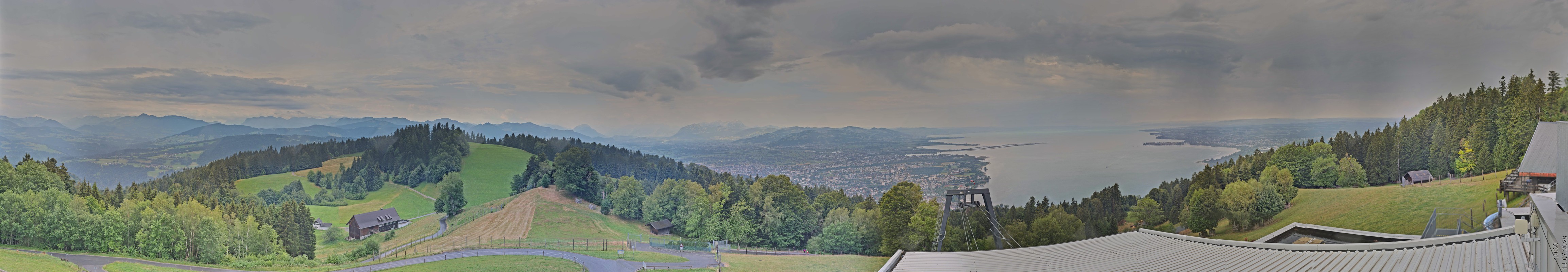 Archiv Foto Webcam Bregenz: Bergstation Pfänderbahn