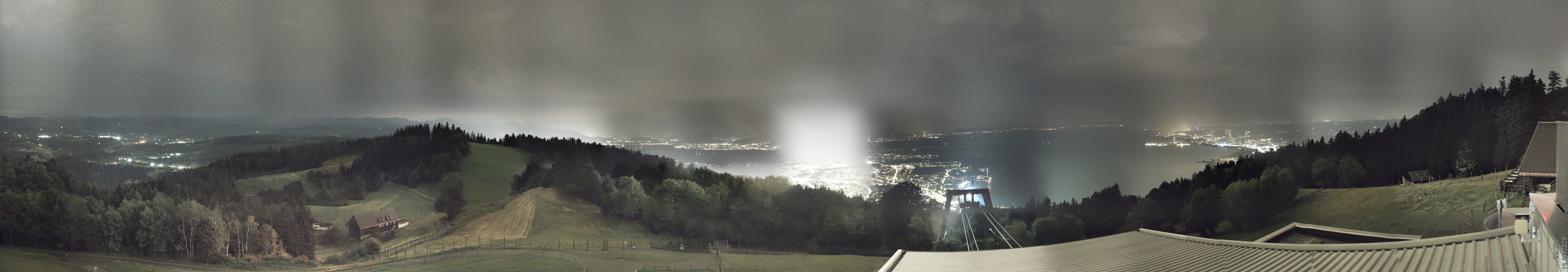 Archiv Foto Webcam Bregenz: Bergstation Pfänderbahn