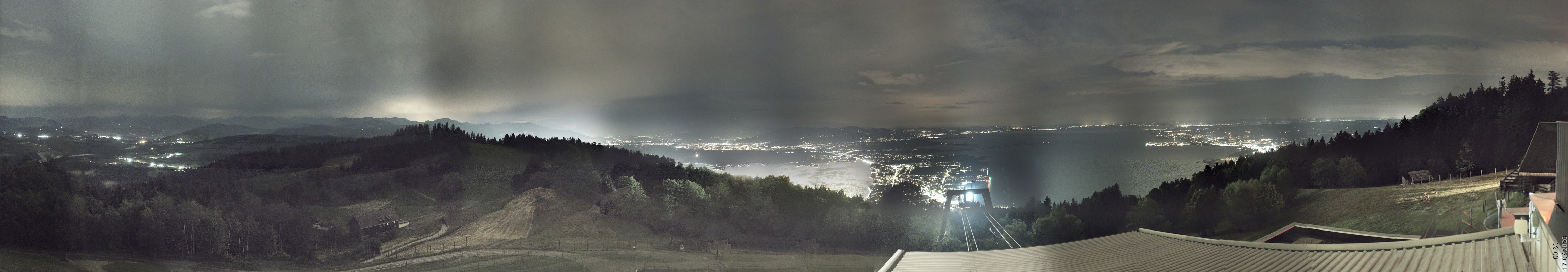 Archiv Foto Webcam Bregenz: Bergstation Pfänderbahn
