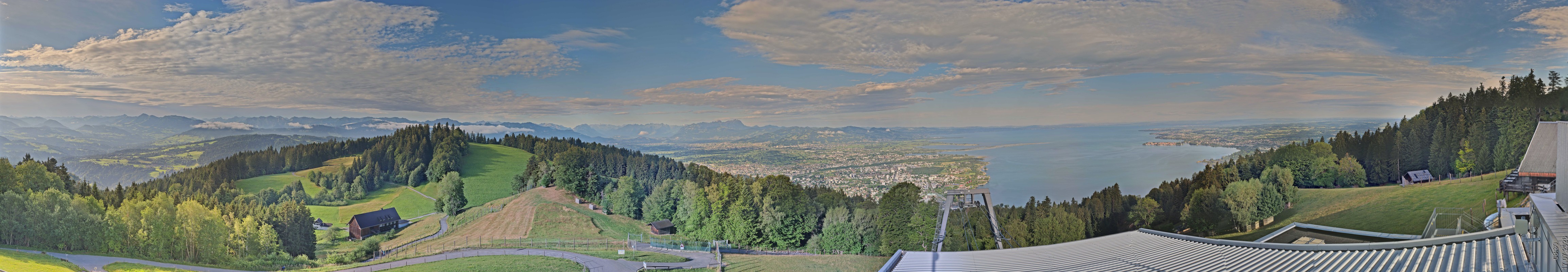 Archiv Foto Webcam Bregenz: Bergstation Pfänderbahn