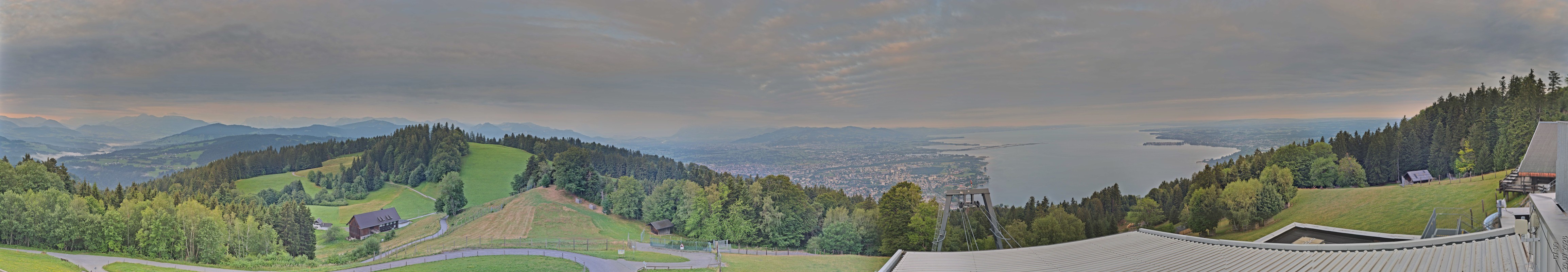 Archiv Foto Webcam Bregenz: Bergstation Pfänderbahn