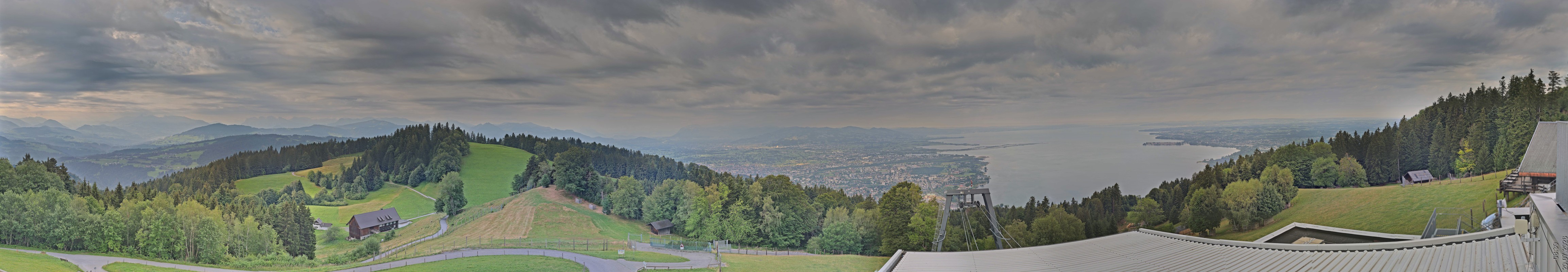 Archiv Foto Webcam Bregenz: Bergstation Pfänderbahn