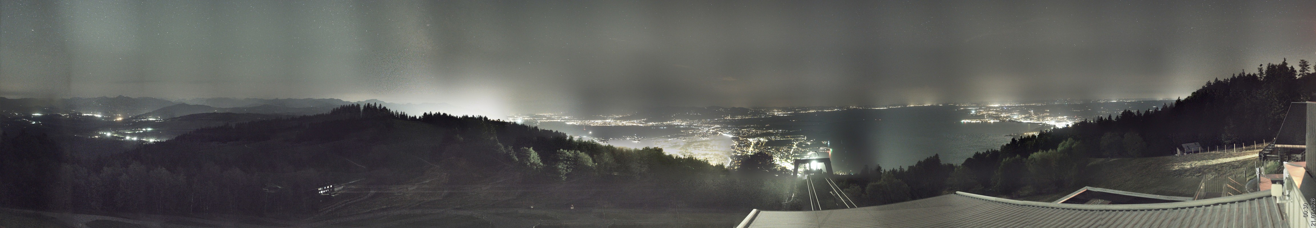 Archived image Webcam Top Station Pfänderbahn