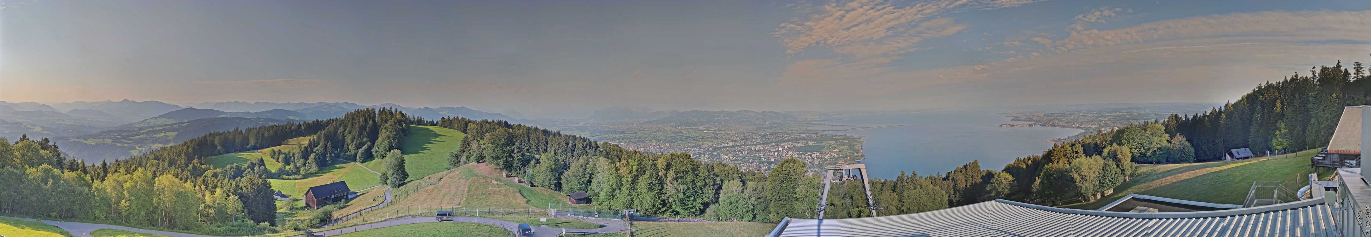 Archived image Webcam Top Station Pfänderbahn