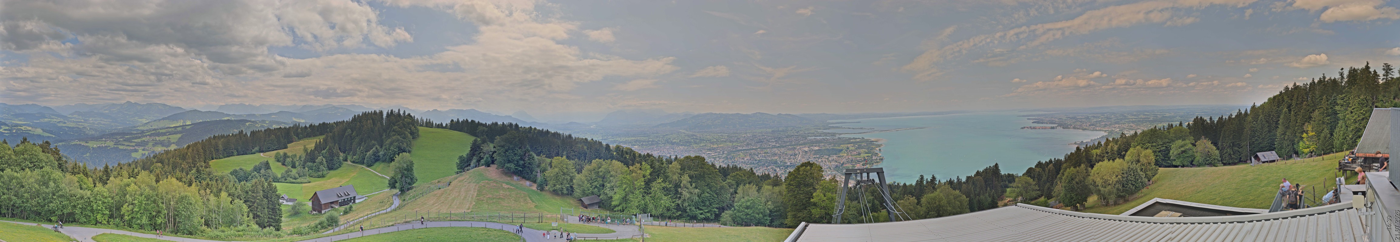 Archived image Webcam Top Station Pfänderbahn