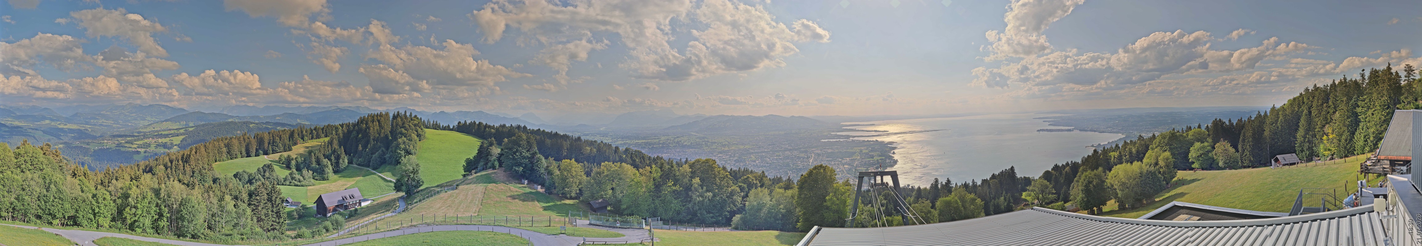 Archiv Foto Webcam Bregenz: Bergstation Pfänderbahn