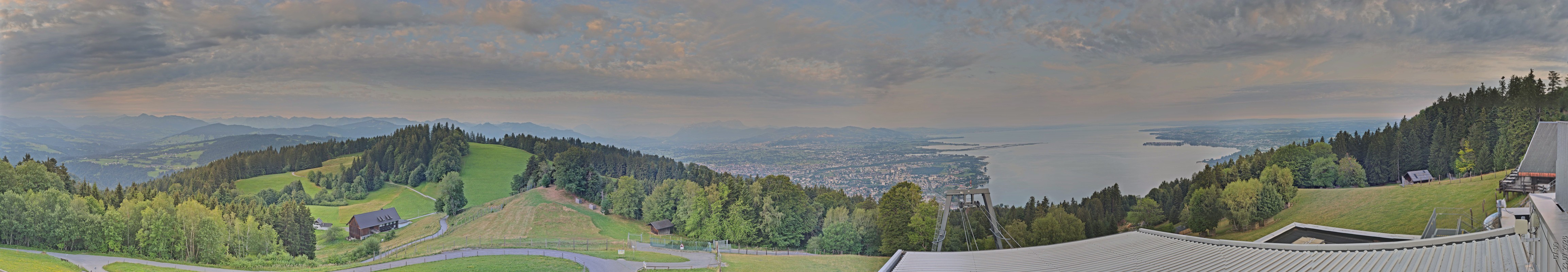 Archiv Foto Webcam Bregenz: Bergstation Pfänderbahn