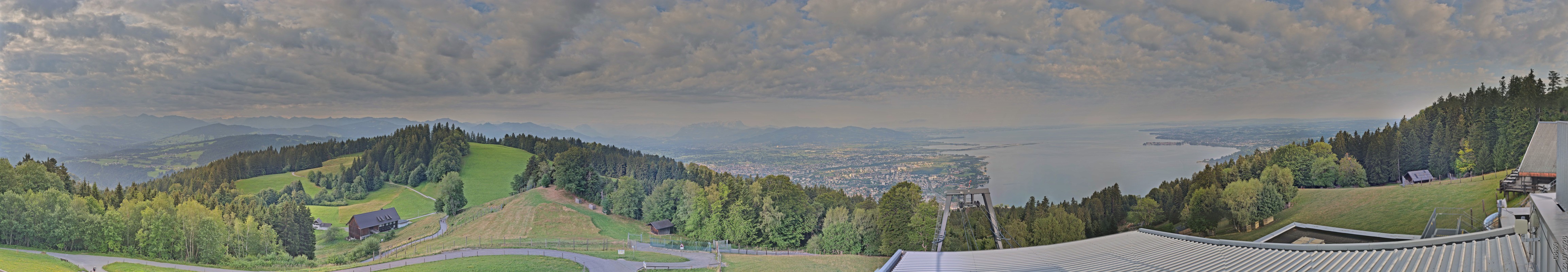 Archiv Foto Webcam Bregenz: Bergstation Pfänderbahn