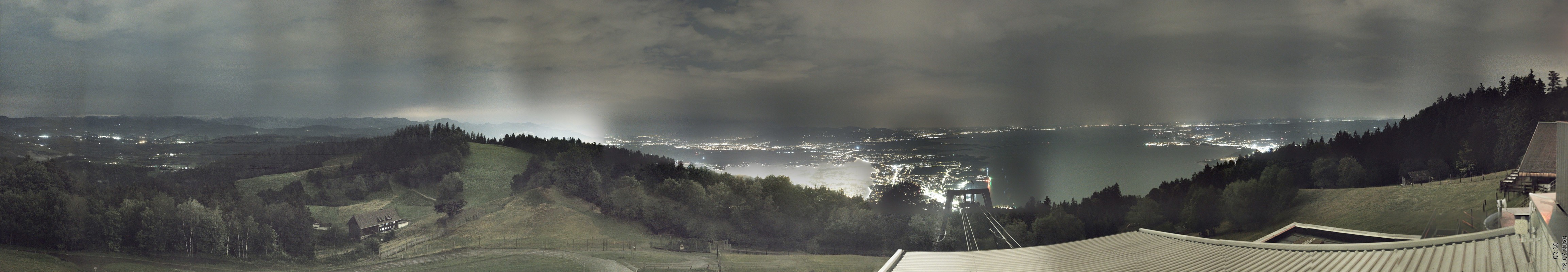 Archiv Foto Webcam Bregenz: Bergstation Pfänderbahn