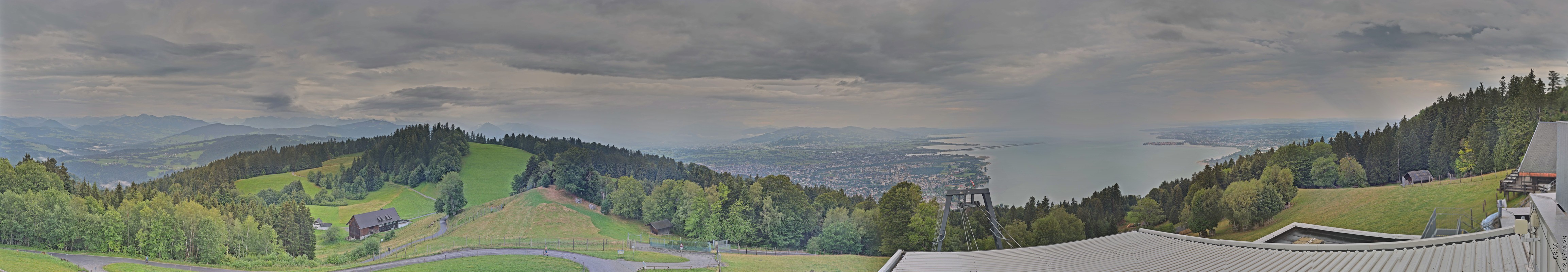 Archiv Foto Webcam Bregenz: Bergstation Pfänderbahn