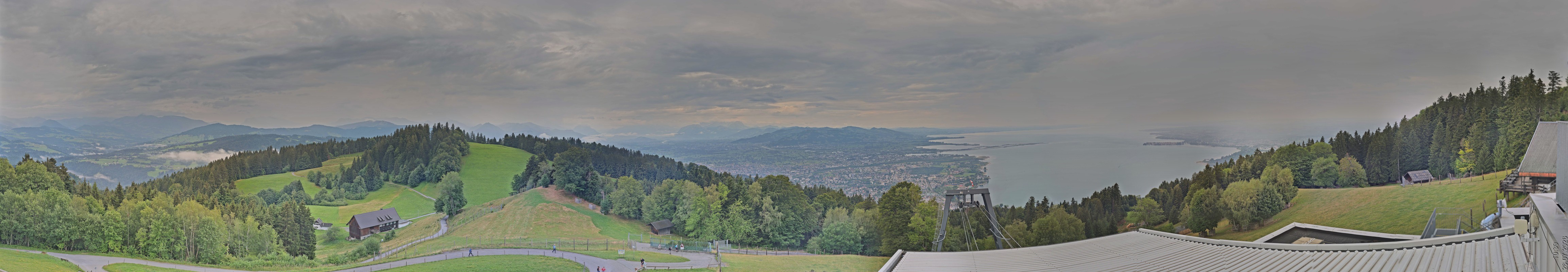 Archiv Foto Webcam Bregenz: Bergstation Pfänderbahn