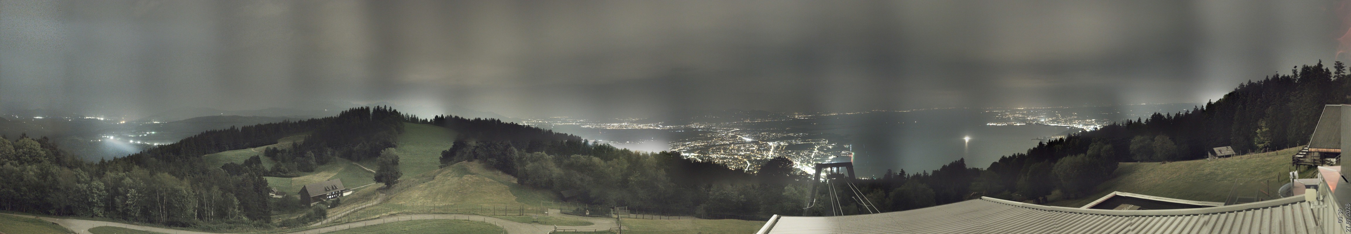 Archiv Foto Webcam Bregenz: Bergstation Pfänderbahn