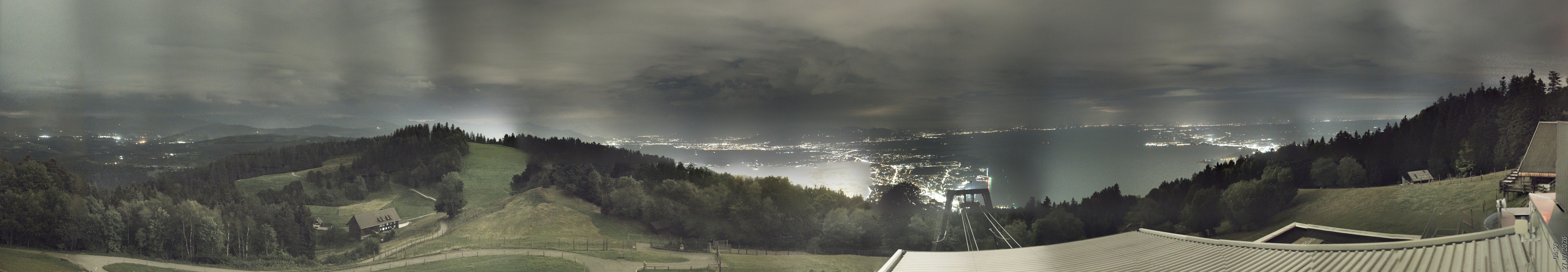 Archiv Foto Webcam Bregenz: Bergstation Pfänderbahn